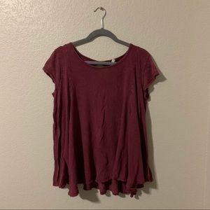 Free People Keyhole Flowy Top